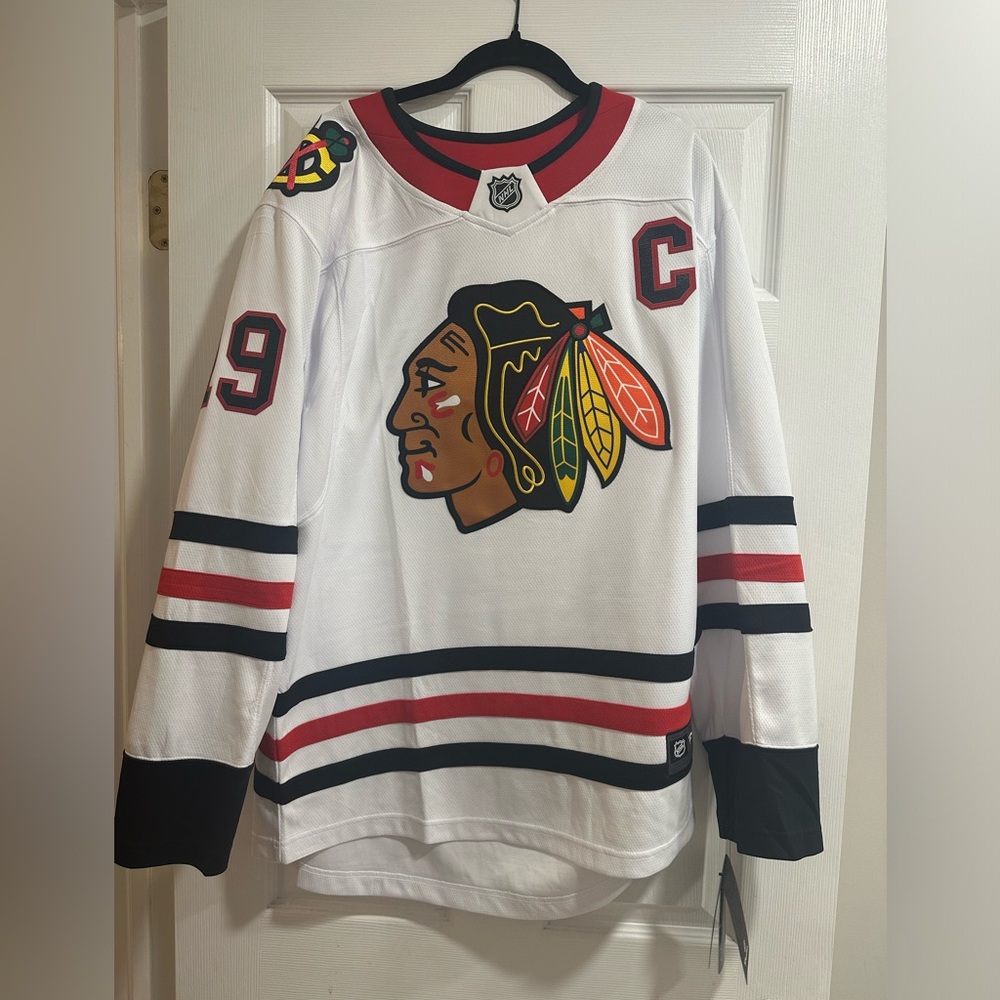 NHL Fanatics Breakaway Chicago Blackhawks Toews Jersey Adult Large. BNWT